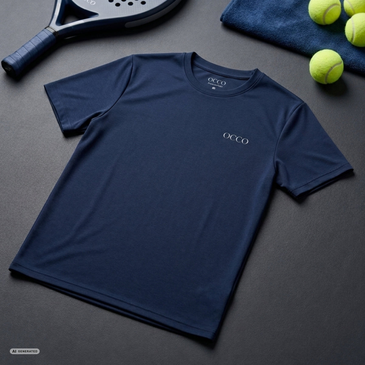 Crew Neck T-Shirt Navy Blue